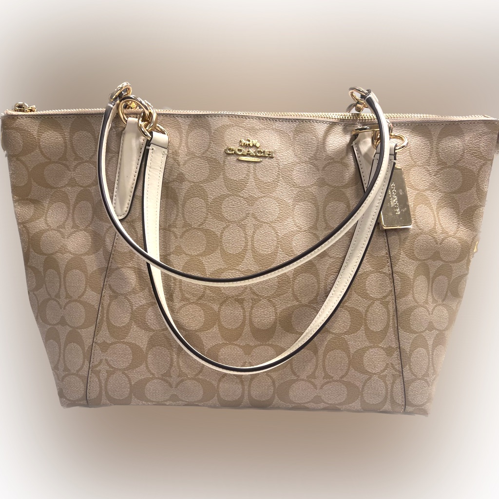 Coach Signature Canvas Tote Bag. Brand New With Tag.